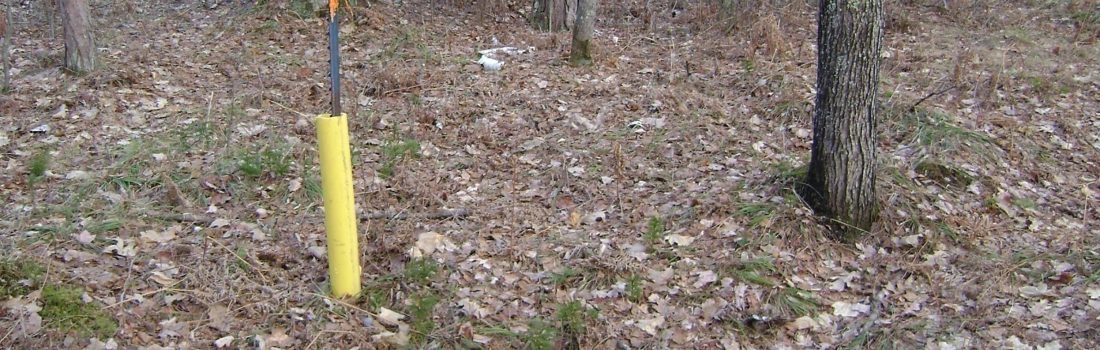 property corner post